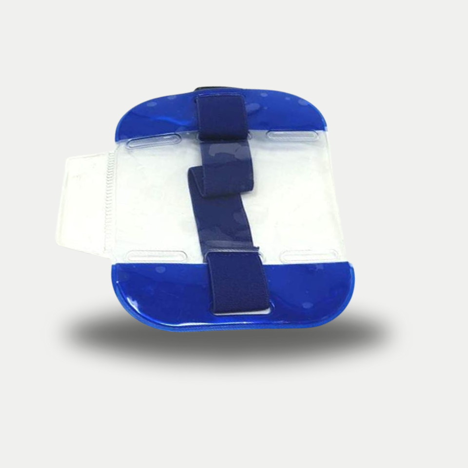 ID / SIA LICENCE BADGE HOLDER - ARM BAND BLUE